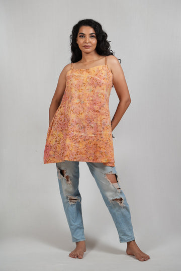 Floral Spaghetti Strap Top