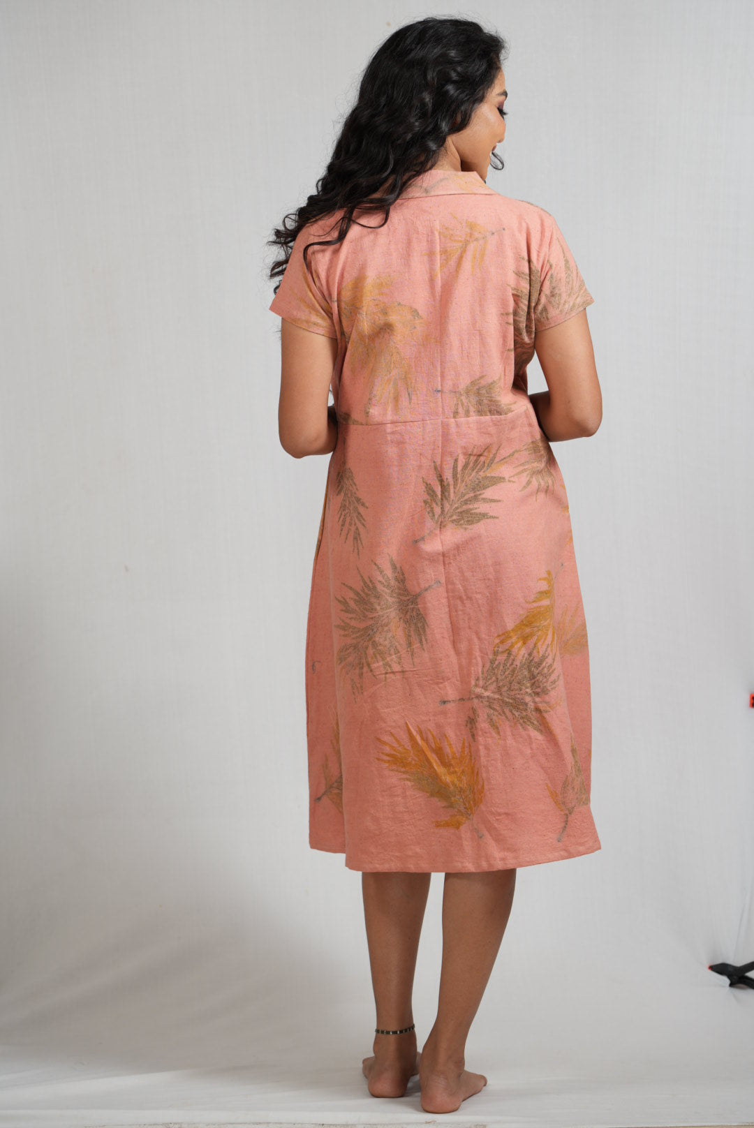 Collared Button-Down Dress