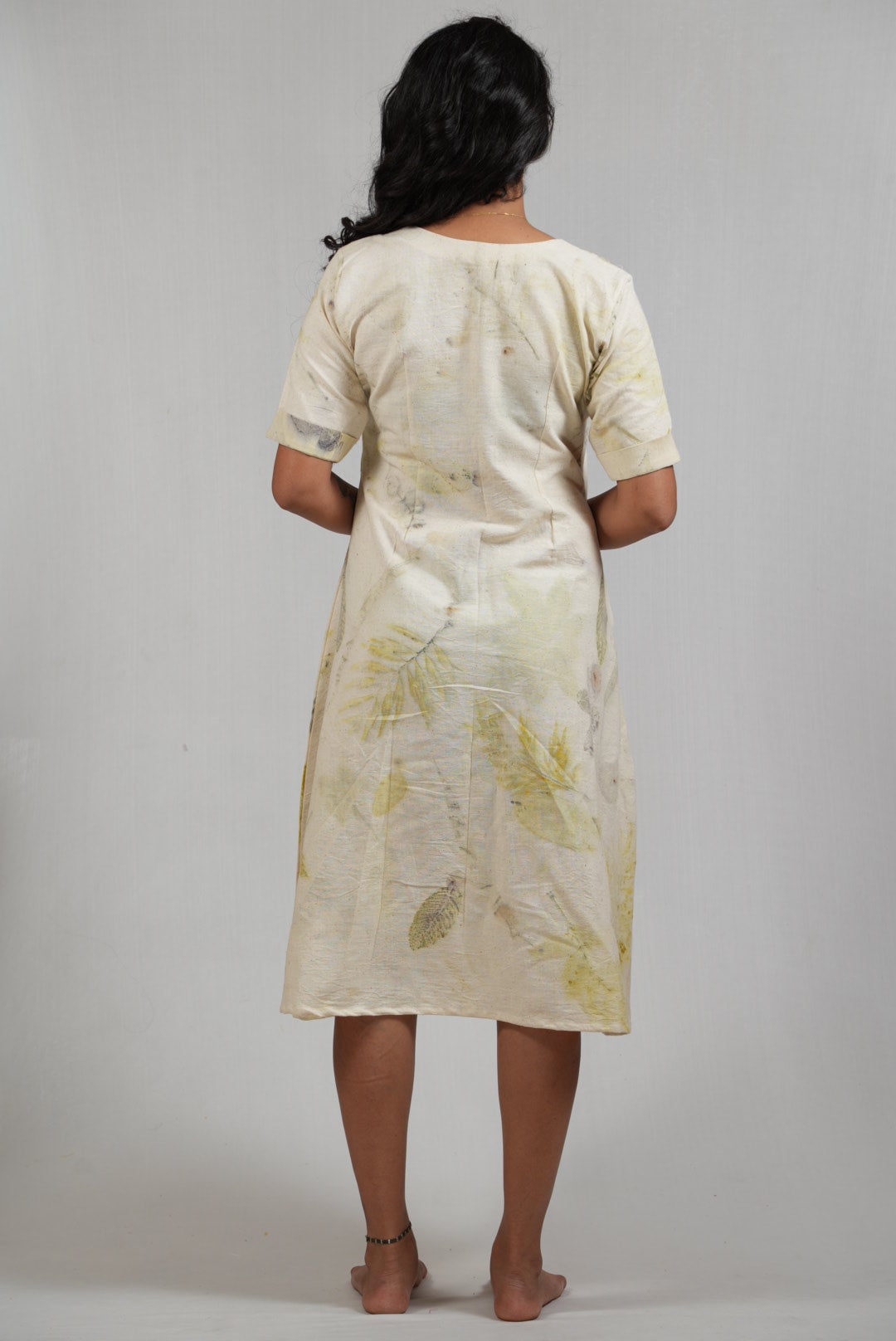 A-Line Leafage Dress